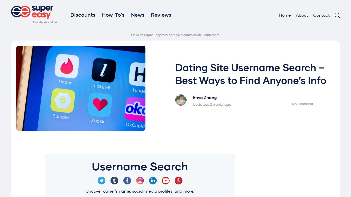 Dating Site Username Search - 3 Best Ways to Find Anyone's Info
